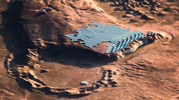Представляем Nüwa, экологичный мегаполис будущего на Марсе
